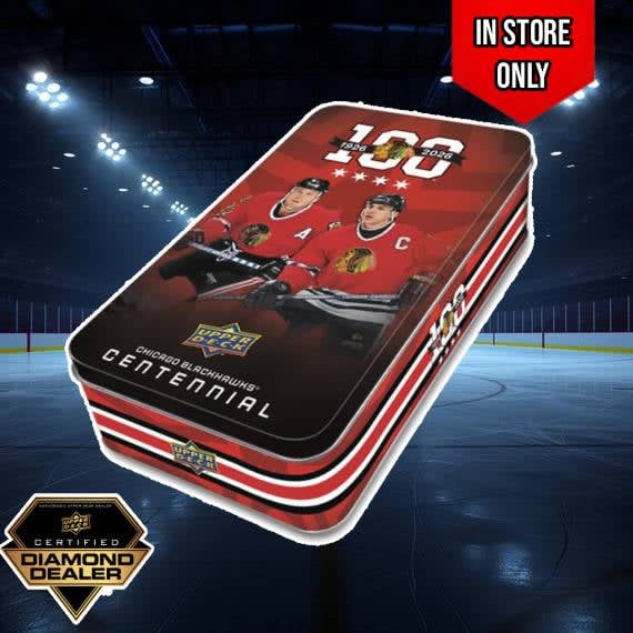 2025-26 UD CHICAGO BLACKHAWKS CENTENNIAL HOBBY BOX