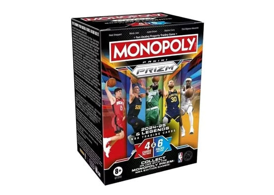 2024-25 PANINI PRIZM MONOPOLY BASKETBALL BLASTER BOX