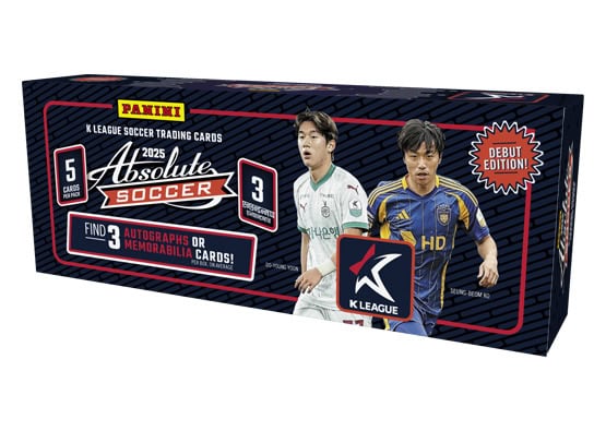 2025 PANINI ABSOLUTE K LEAGUE SOCCER HOBBY BOX