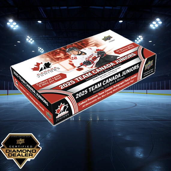 2025 UD TEAM CANADA JUNIORS HOBBY BOX