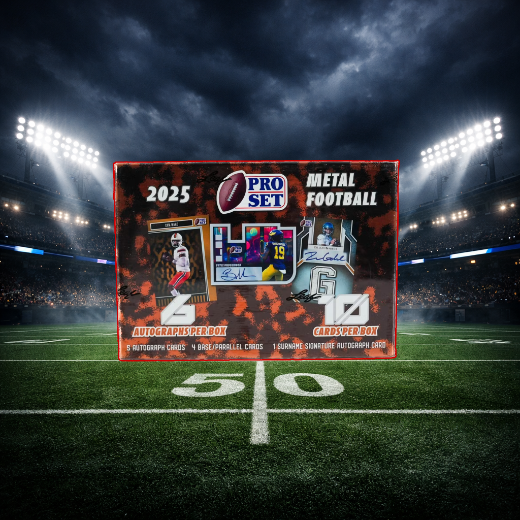 2025 LEAF PRO SET METAL FOOTBALL