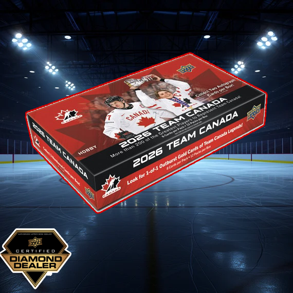 2026 UD TEAM CANADA HOCKEY HOBBY BOX