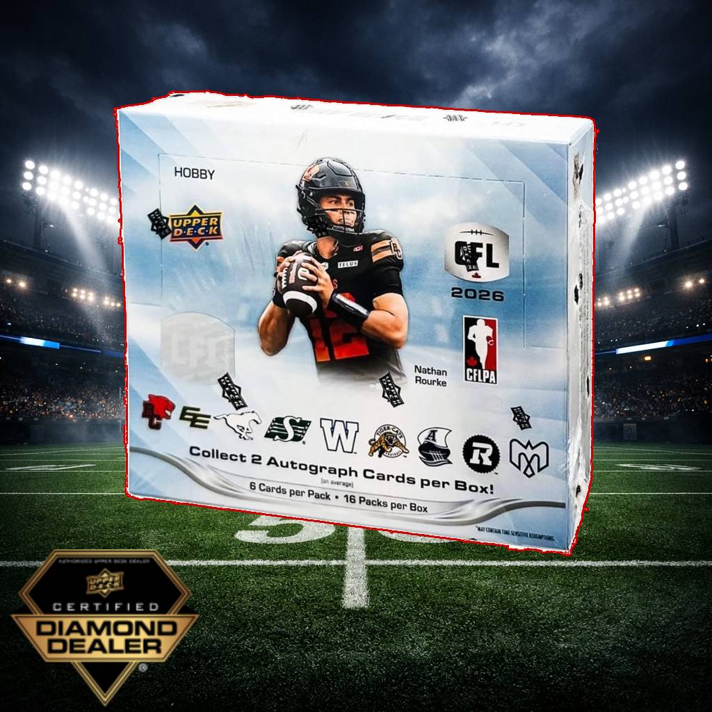 2026 UD CFL FOOTBALL HOBBY BOX
