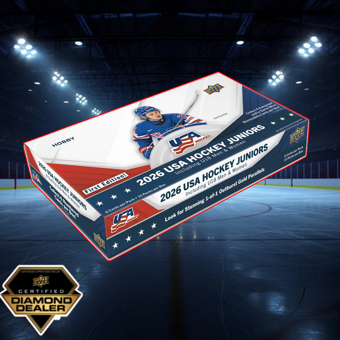 2026 UD TEAM USA JUNIORS HOBBY BOX