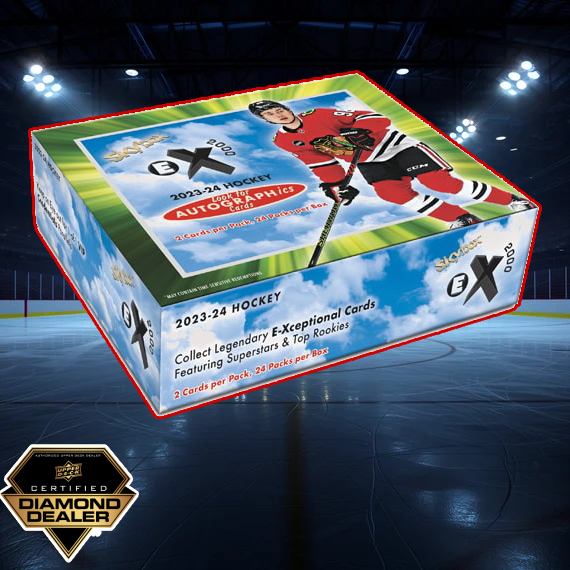 2023-24 UD E-X 2000 HOCKEY HOBBY BOX