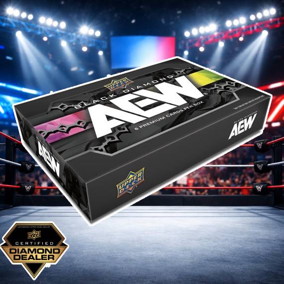 2024 UPPER DECK AEW BLACK DIAMOND HOBBY BOX