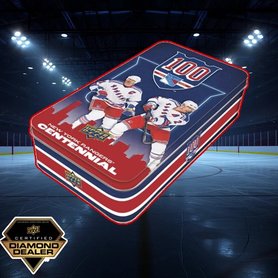 2025-26 UD NEW YORK RANGERS CENTENNIAL HOBBY BOX