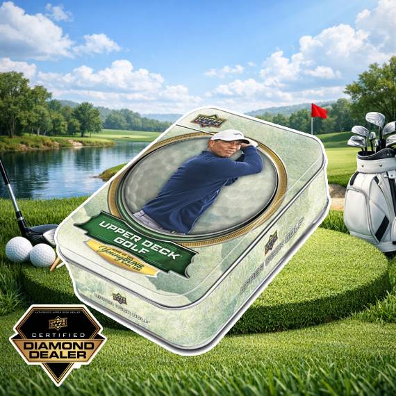 2025 UPPER DECK GOLF TIN