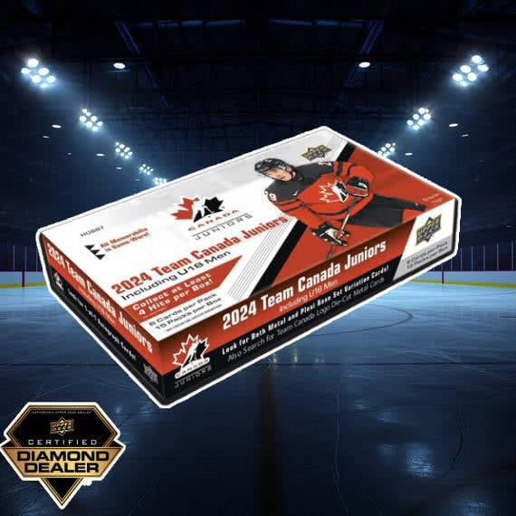 2024 UD TEAM CANADA JUNIORS HOBBY BOX
