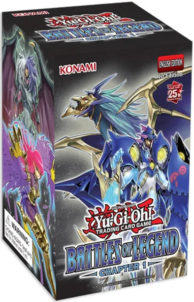 YU-GI-OH! BATTLES OF LEGEND CHAPTER 1 BOOSTER BOX