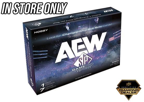 2025 UPPER DECK AEW ALL ELITE WRESTLING SP GAME USED HOBBY BOX