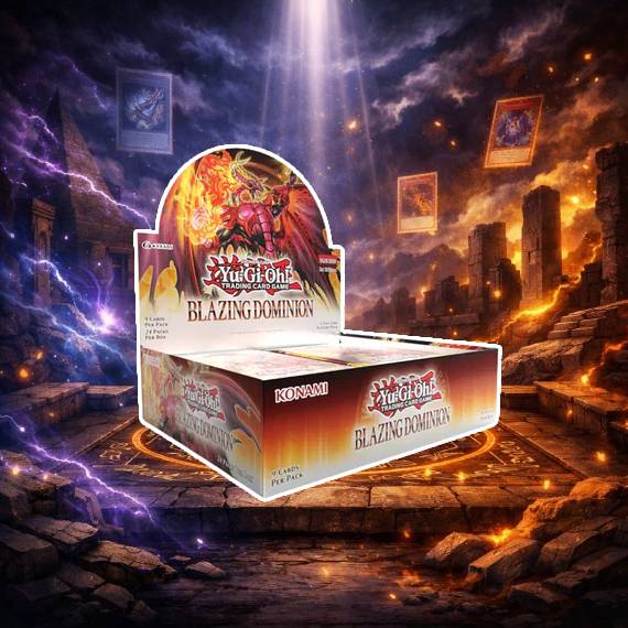 YU-GI-OH! BLAZING DOMINION BOOSTER BOX