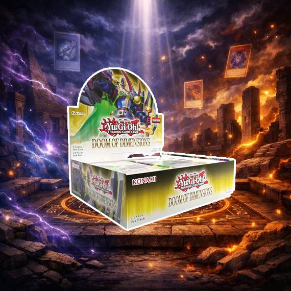 YU-GI-OH! DOOM OF DIMENSIONS BOOSTER BOX