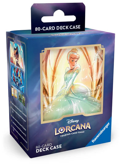 DISNEY LORCANA CINDERELLA DECK BOX