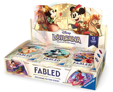 DISNEY LORCANA FABLED BOOSTER BOX