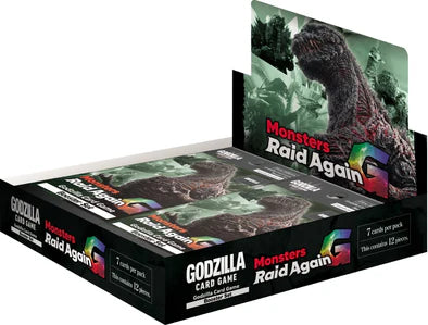 GODZILLA CG MONSTER RAID AGAIN BOOSTER BOX