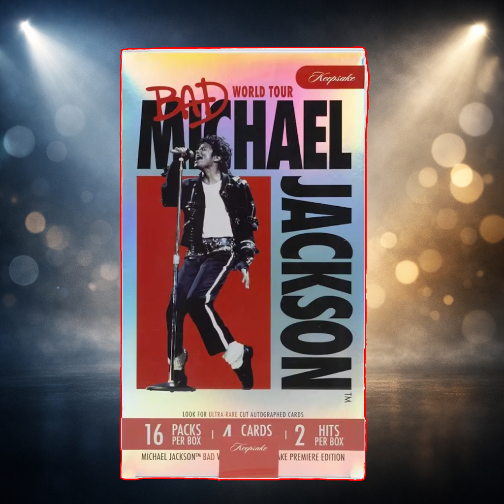 2025 KEEPSAKE MICHAEL JACKSON BAD WORLD TOUR BOX