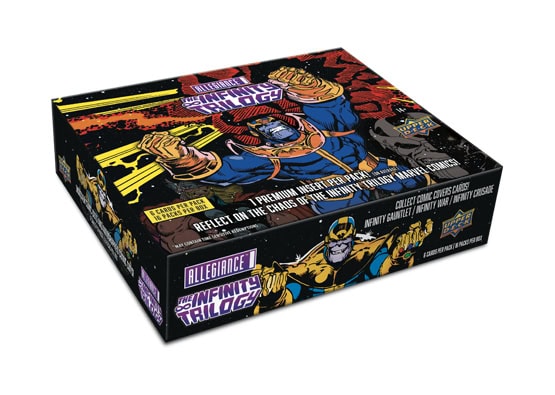 2023 UD MARVEL ALLEGIANCE THE INFINITY TRILOGY HOBBY BOX