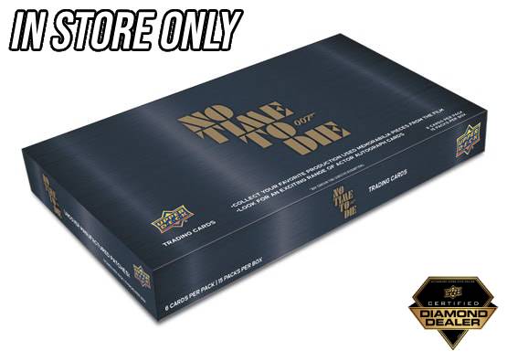 UPPER DECK JAMES BOND NO TIME TO DIE HOBBY BOX