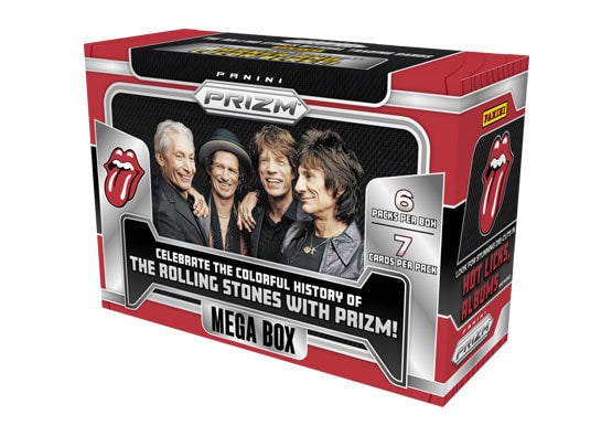 2025 PANINI PRIZM THE ROLLING STONES HOBBY MEGA BOX
