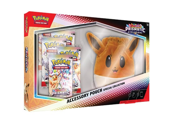 POKEMON SCARLET AND VIOLET PRISMATIC EVOLUTIONS ACCESSORY POUCH SPECIAL COLLECTION BOX