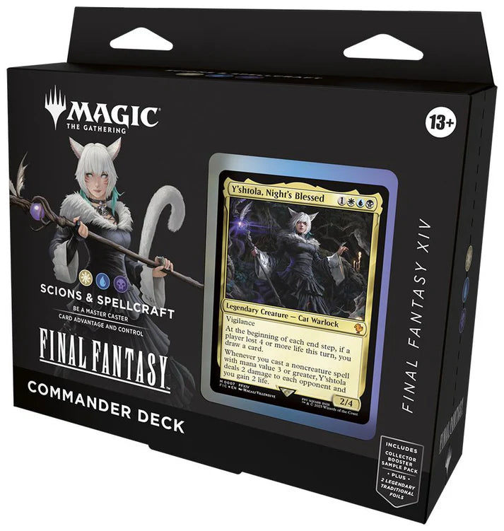 MAGIC THE GATHERING FINAL FANTASY SCIONS & SPELLCRAFT COMMANDER DECK