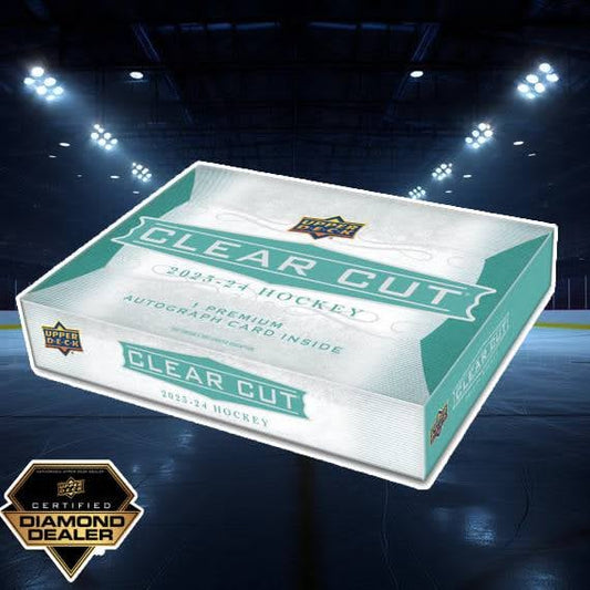 2023-24 UD CLEAR CUT HOCKEY