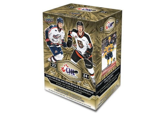 2023-24 UPPER DECK CHL HOCKEY BLASTER BOX