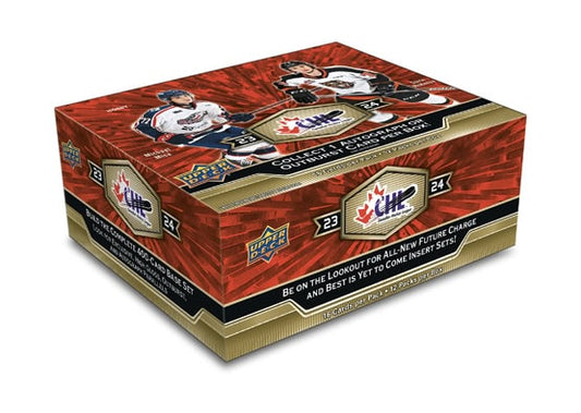 2023-24 UPPER DECK CHL HOCKEY HOBBY BOX