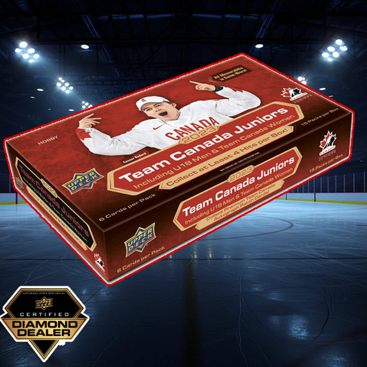 2023 UD TEAM CANADA JUNIORS HOBBY BOX