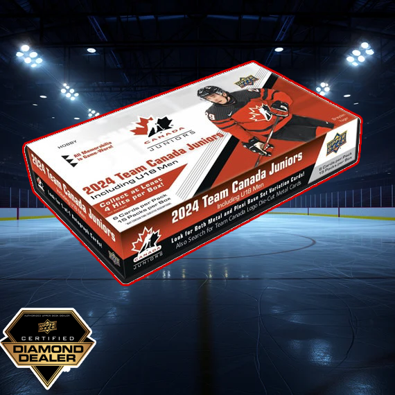 2024 UD TEAM CANADA JUNIORS HOBBY BOX
