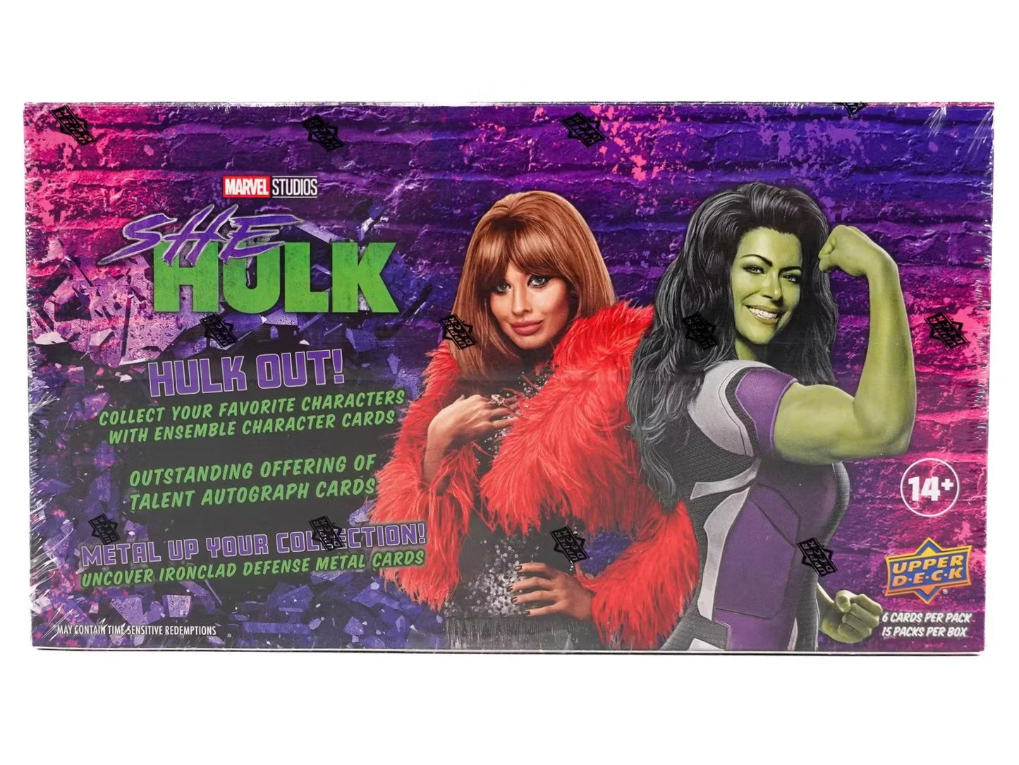 UPPER DECK MARVEL STUDIOS SHE-HULK HOBBY BOX