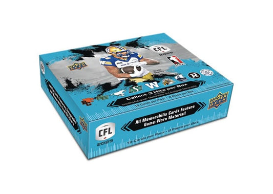 2025 UPPER DECK CFL FOOTBALL HOBBY BOX
