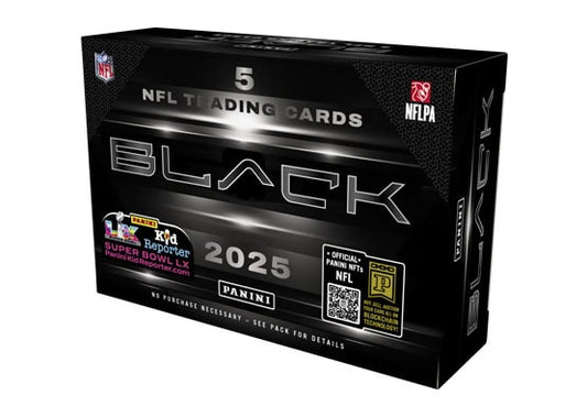 2025 PANINI BLACK FOOTBALL HOBBY BOX