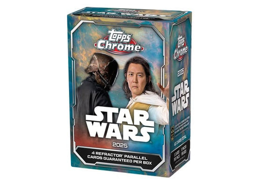 2025 TOPPS CHROME STAR WARS VALUE BOX