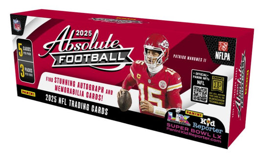 2025 PANINI ABSOLUTE FOOTBALL HOBBY BOX