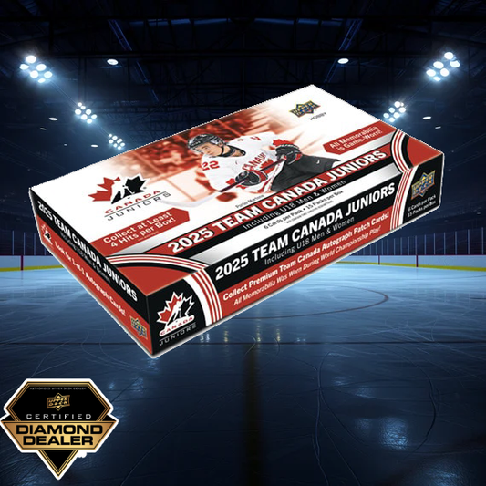 2025 UD TEAM CANADA JUNIORS HOBBY BOX