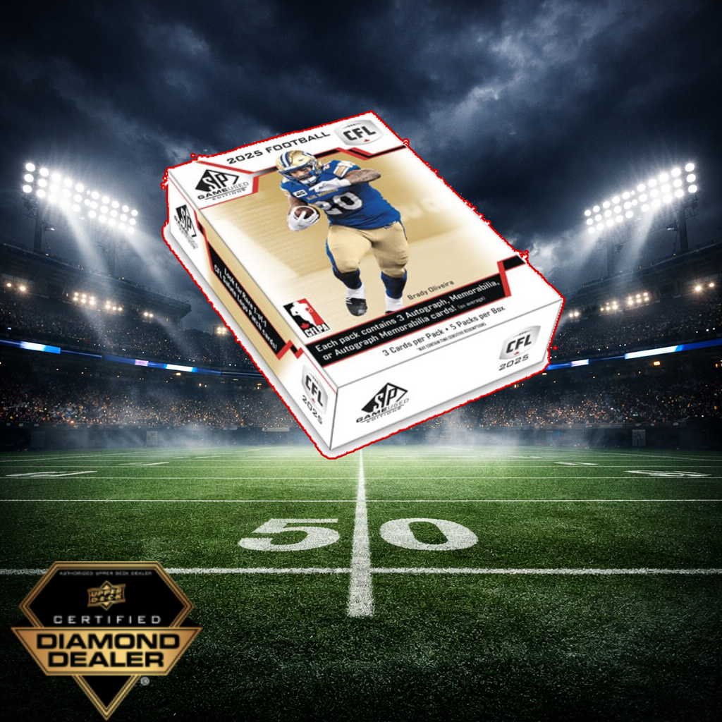 2025 UD SP GAME USED CFL