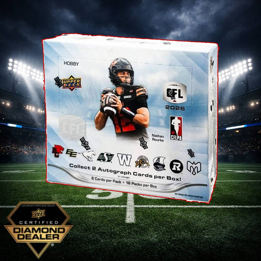 2026 UD CFL FOOTBALL HOBBY BOX