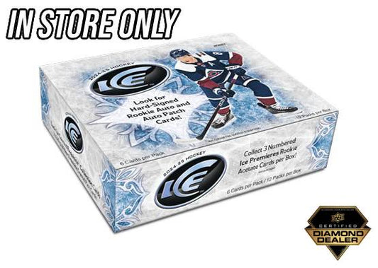 2024-25 UPPER DECK ICE HOCKEY HOBBY BOX