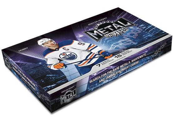2023-24 UPPER DECK SKYBOX METAL UNIVERSE HOCKEY HOBBY BOX