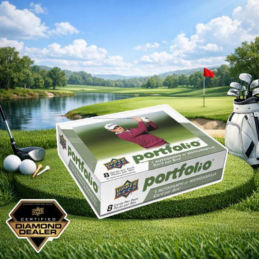 2024 UPPER DECK PORTFOLIO GOLF HOBBY BOX