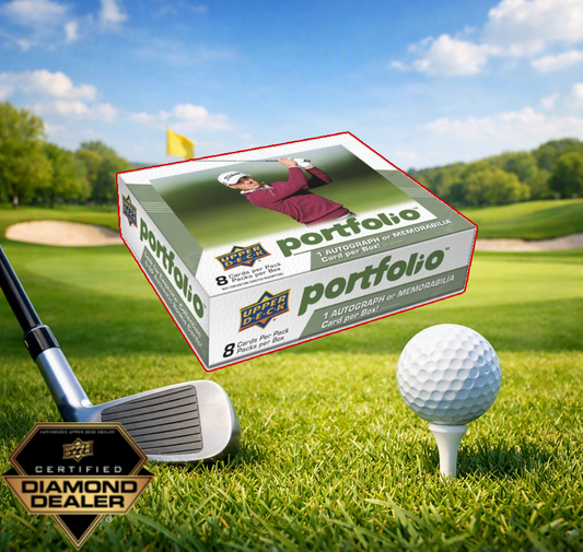 2024 UPPER DECK PORTFOLIO GOLF HOBBY BOX