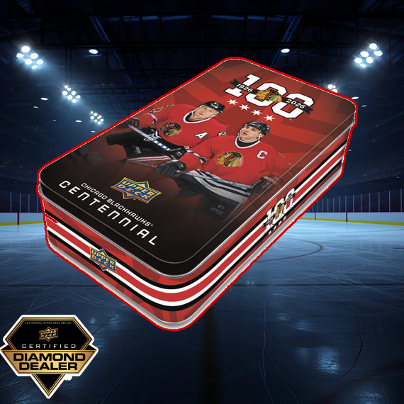 2025-26 UD CHICAGO BLACKHAWKS CENTENNIAL HOBBY BOX