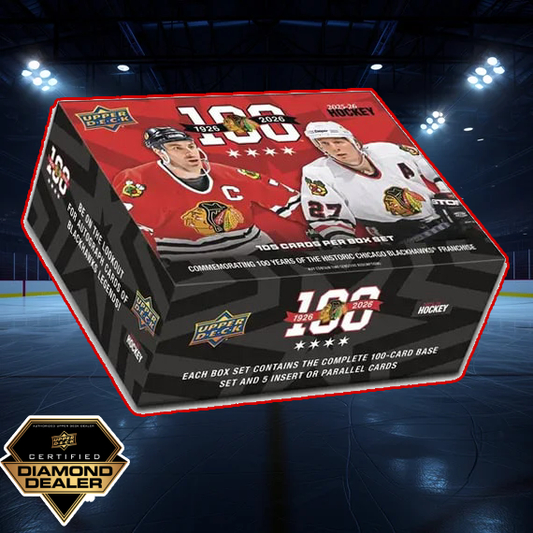 2025-26 UD CHICAGO BLACKHAWKS CENTENNIAL BOX SET