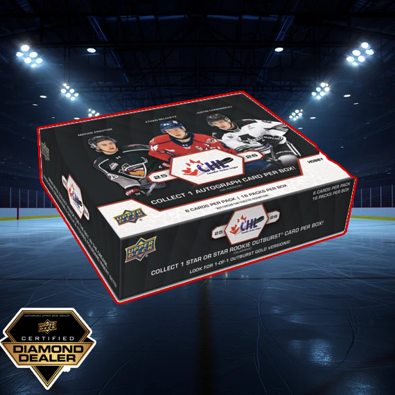 2025-26 UPPER DECK CHL HOBBY BOX