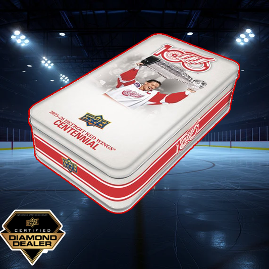 2025-26 UD DETROIT RED WINGS CENTENNIAL HOBBY BOX