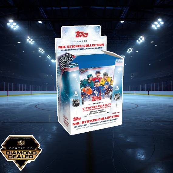 2025-26 TOPPS NHL STICKER BOX