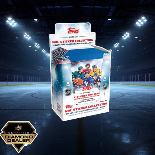 2025-26 TOPPS NHL STICKER BOX