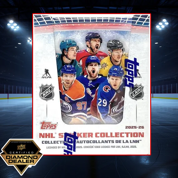 2025-26 TOPPS NHL STICKER BOX